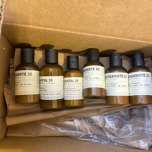 Le Labo Travel Size - Santal 33 Shampoo & Conditioner Bergamote 22 Lotion